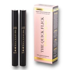 Quick Beauty “Quick Flick” Winged Eyeliner Stamp Intense Black New